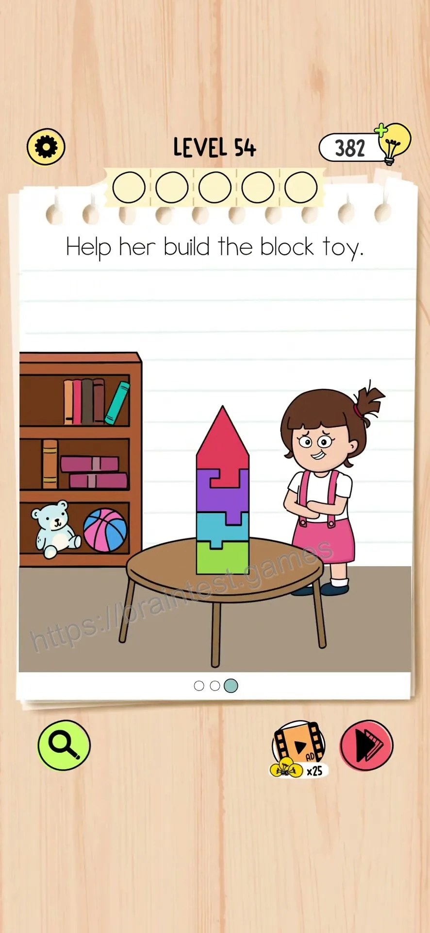 Brain Test 5 Level 54 Step 3 image 1