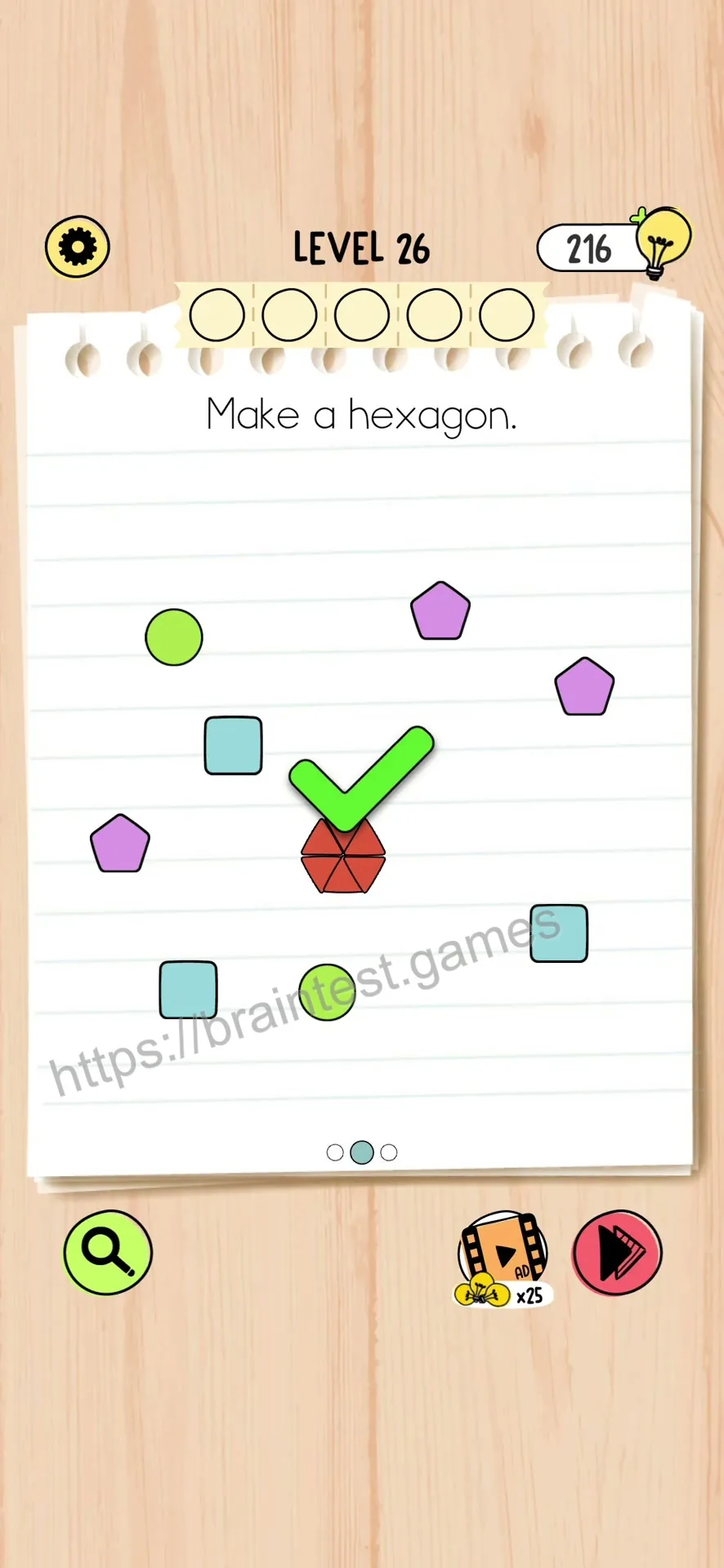 Brain Test 5 Level 26 Step 2 image 2