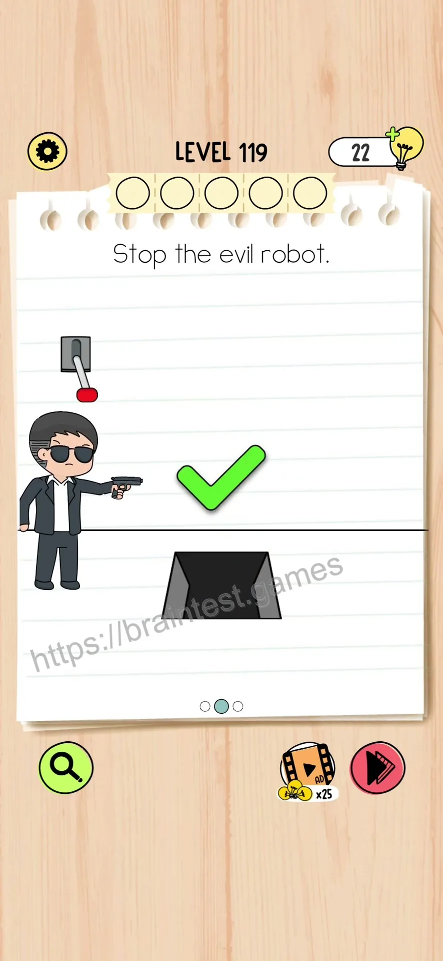 Brain Test 5 Level 119 Step 2 image 2