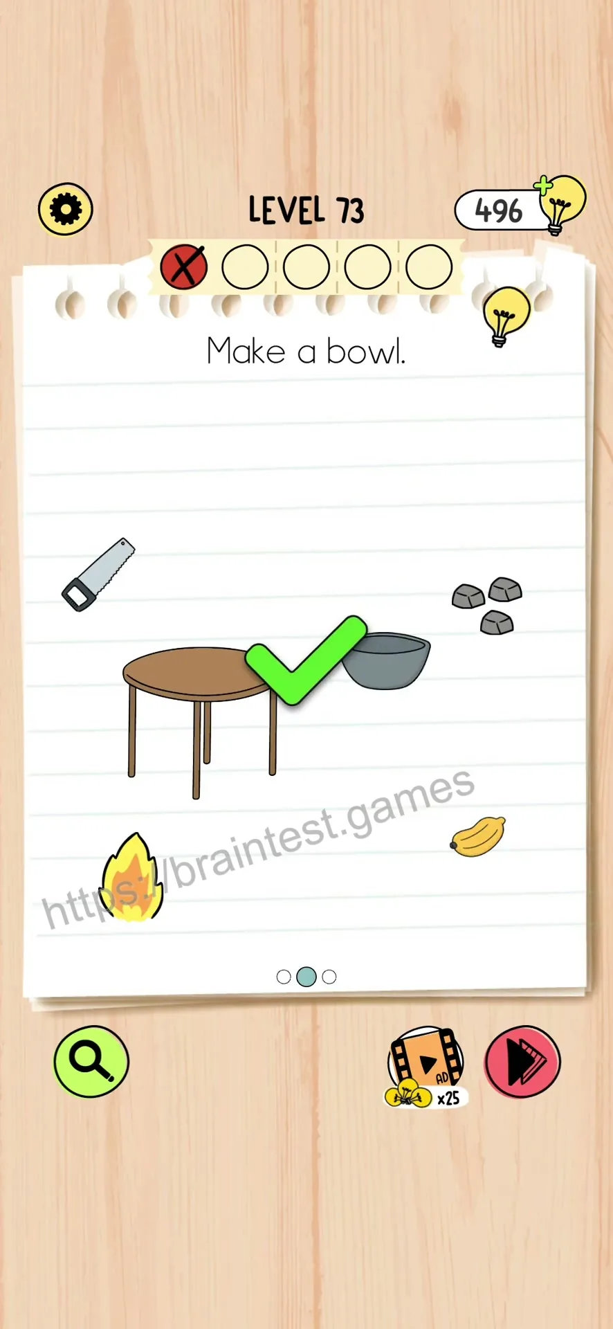 Brain Test 5 Level 73 Step 2 image 2