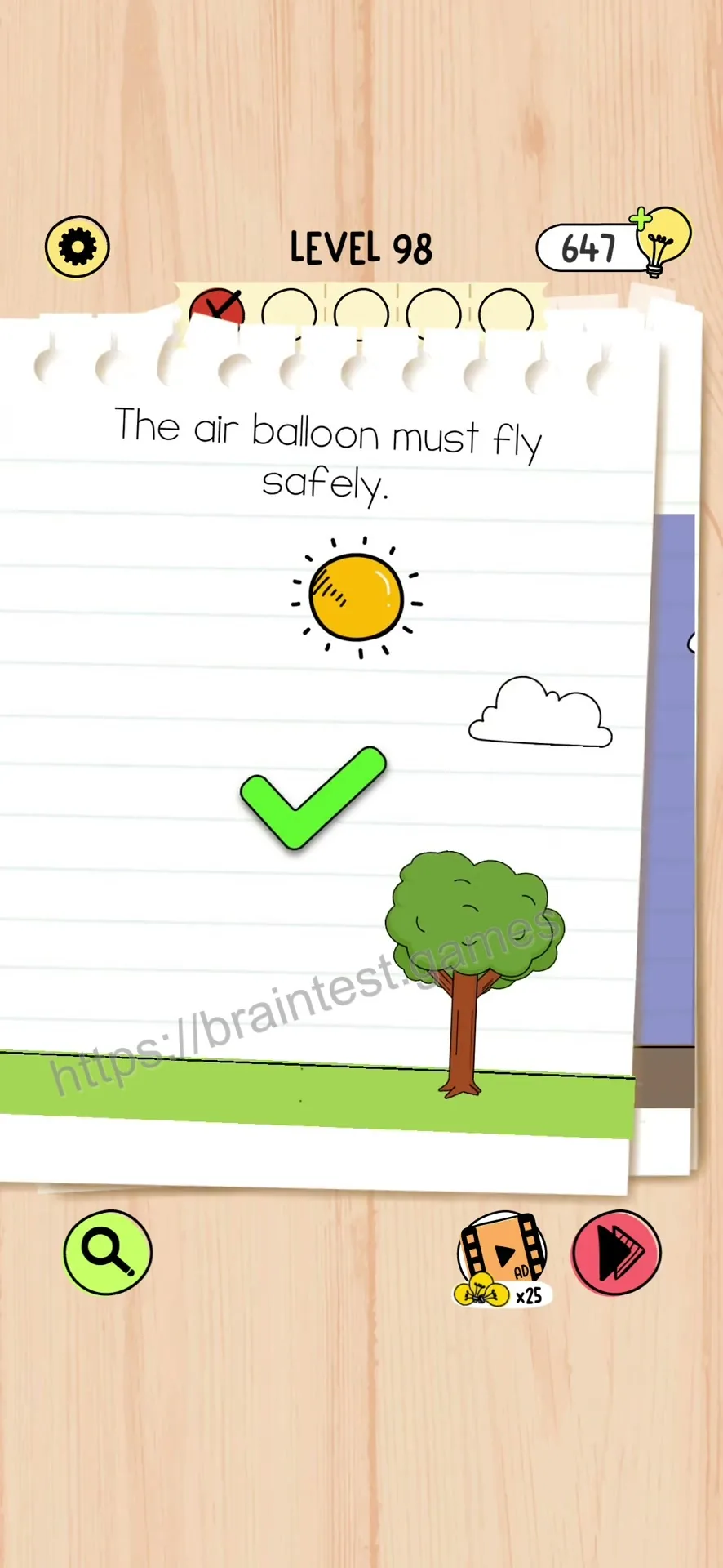 Brain Test 5 Level 98 Step 2 image 2