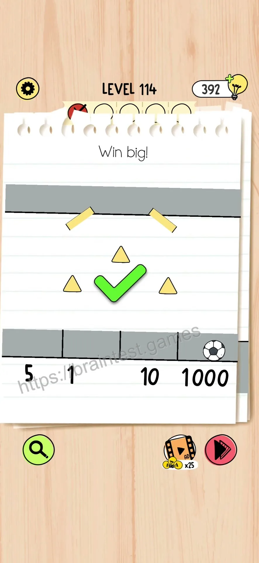 Brain Test 5 Level 114 Step 2 image 2