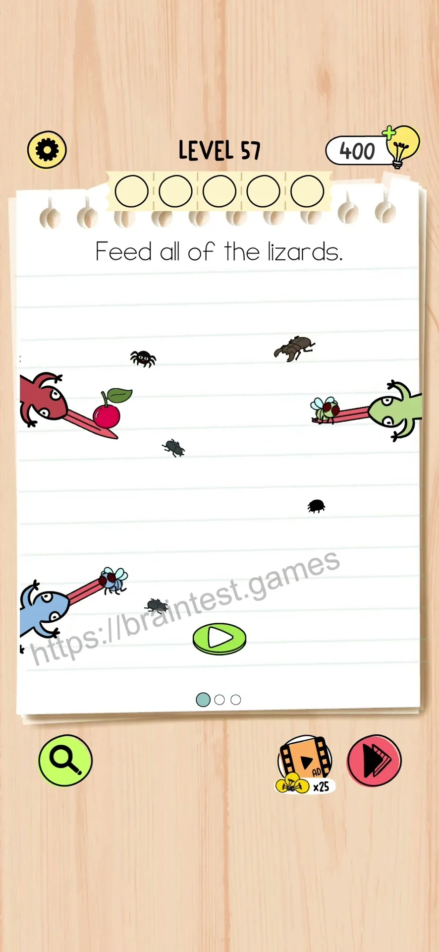 Brain Test 5 Level 57 Step 1 image 1