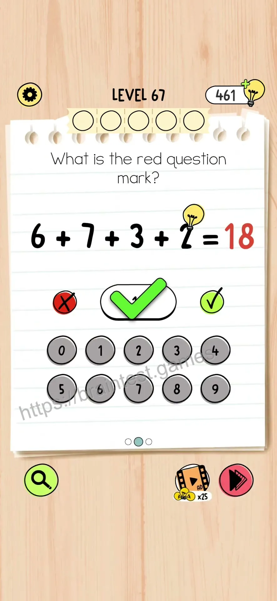 Brain Test 5 Level 67 Step 2 image 1