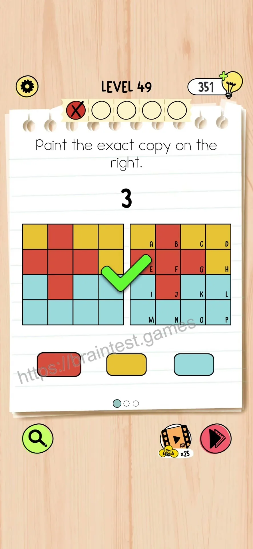 Brain Test 5 Level 49 Step 1 image 2