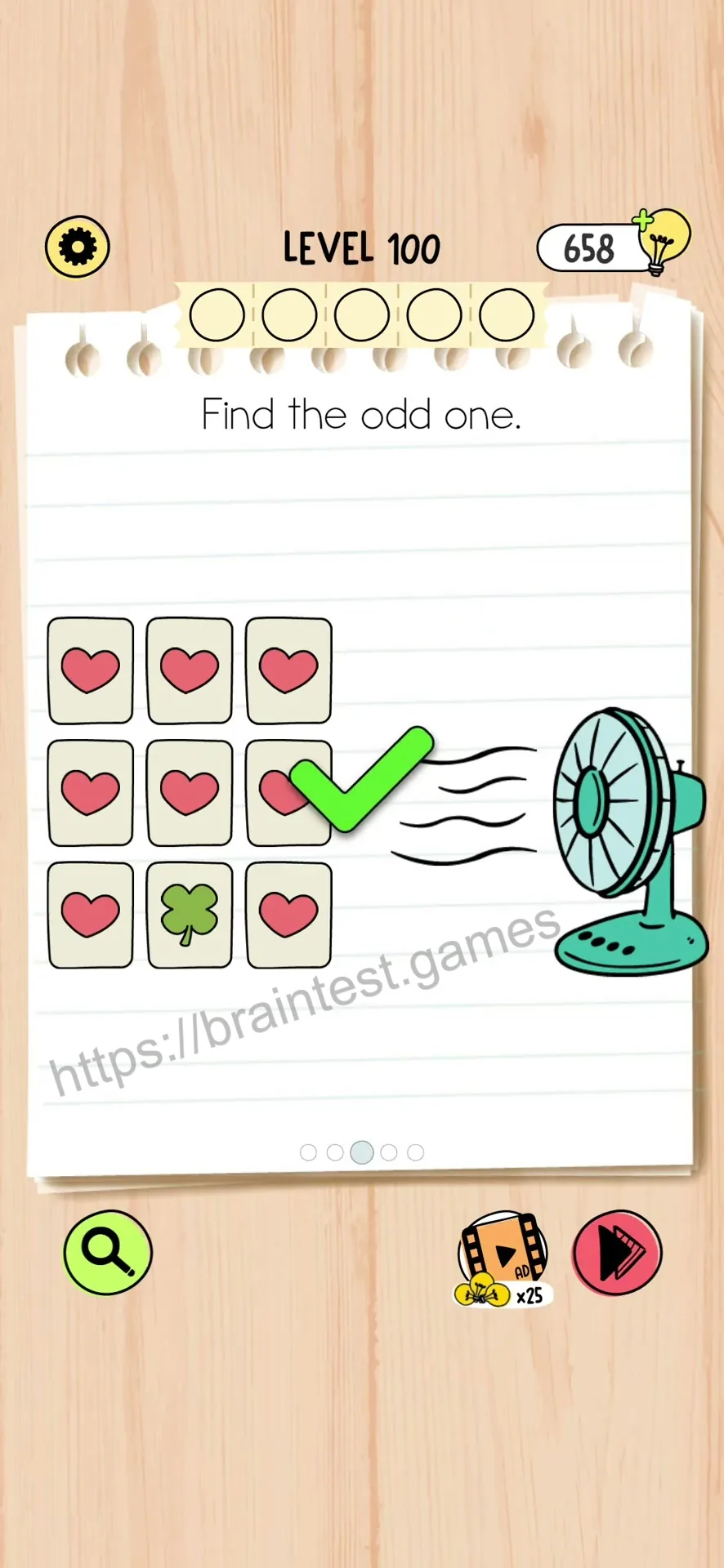 Brain Test 5 Level 100 Step 3 image 2