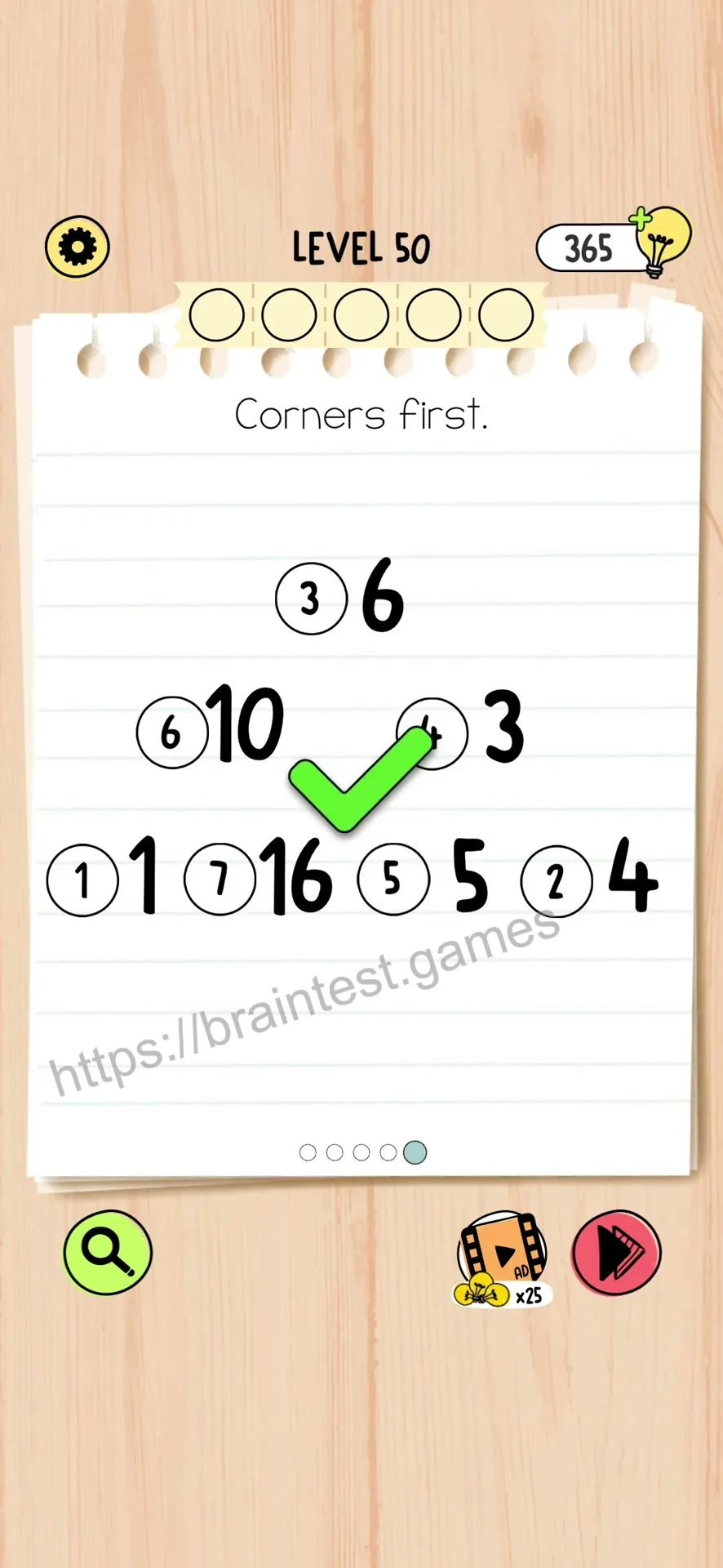Brain Test 5 Level 50 Step 5 image 2