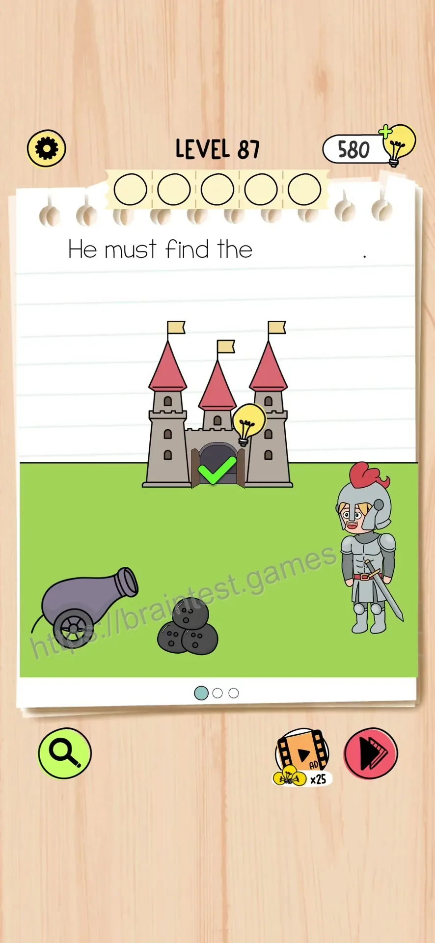 Brain Test 5 Level 87 Step 1 image 1