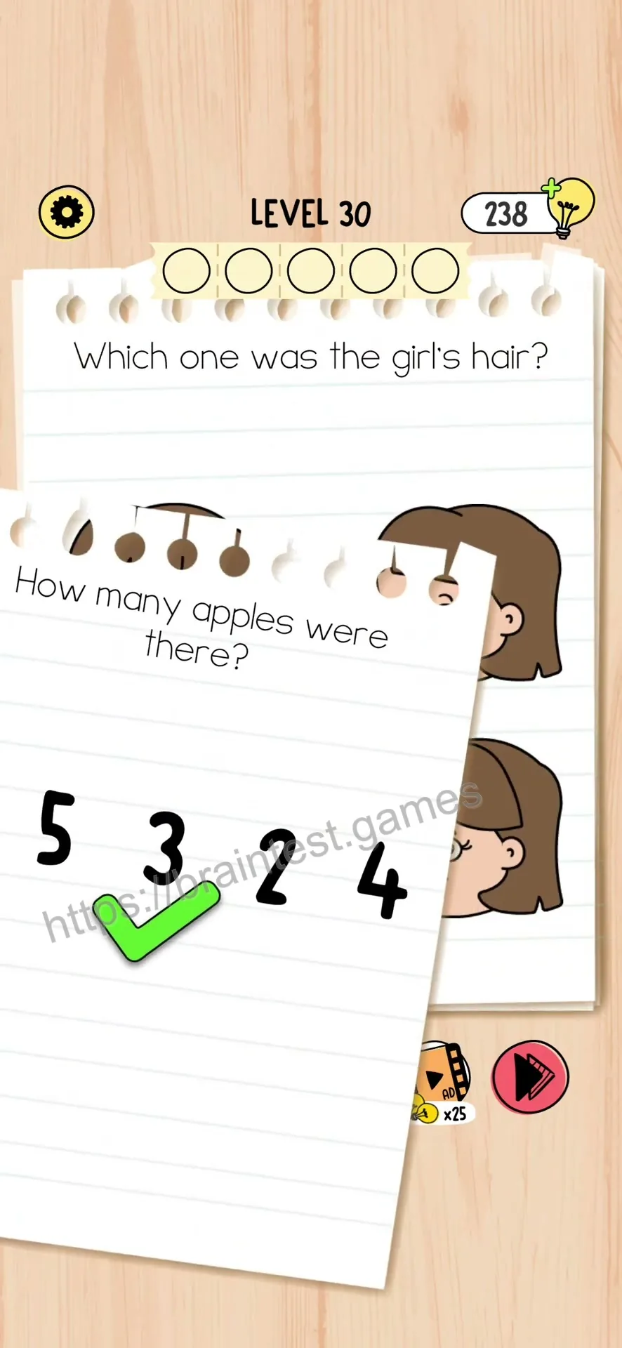 Brain Test 5 Level 30 Step 3 image 2