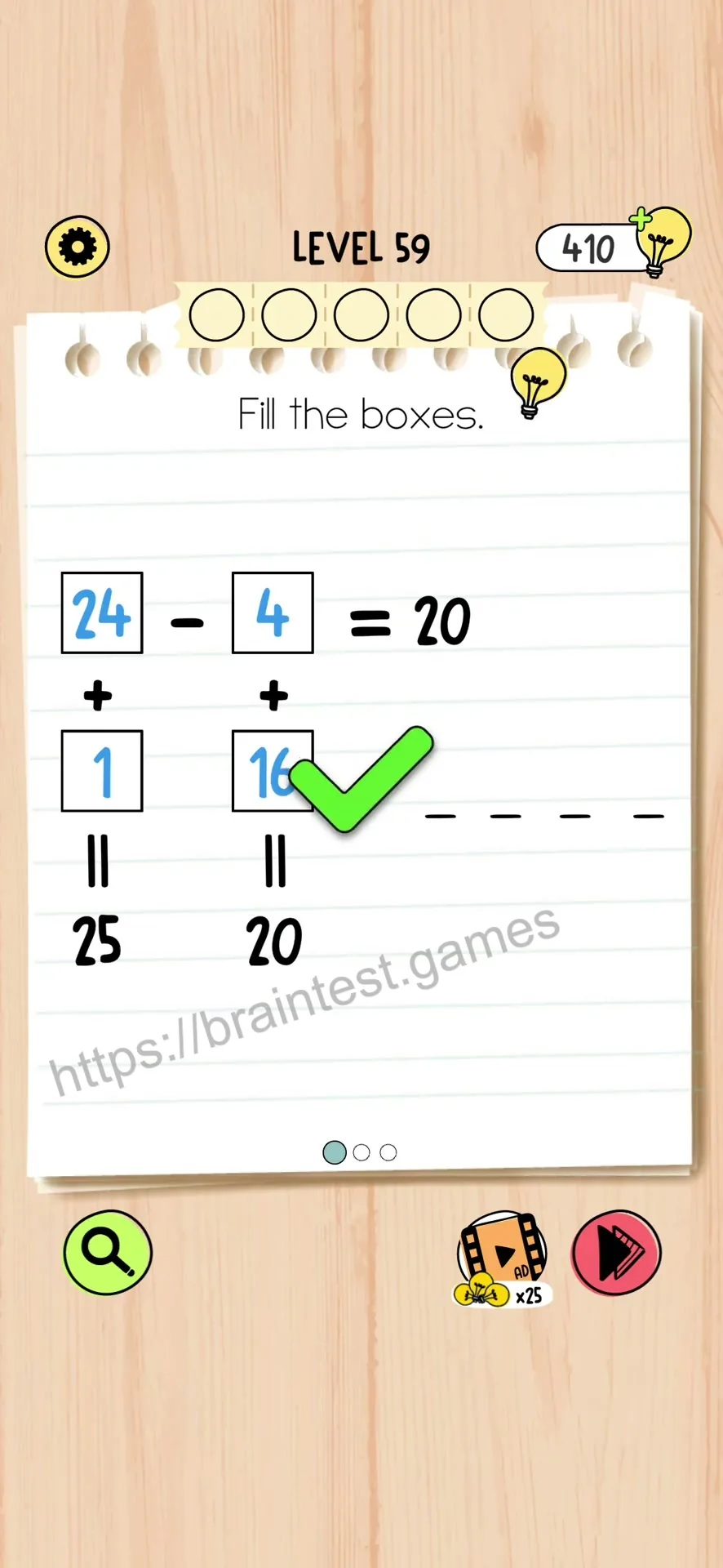 Brain Test 5 Level 59 Step 1 image 2