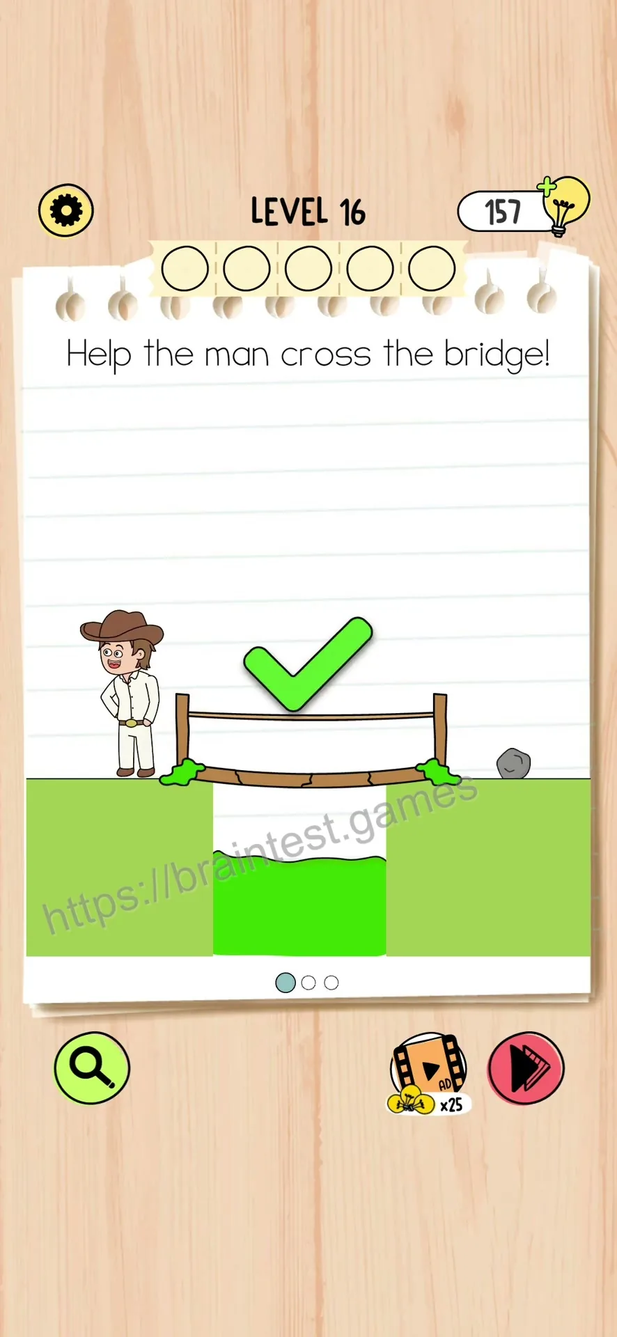 Brain Test 5 Level 16 Step 1 image 2