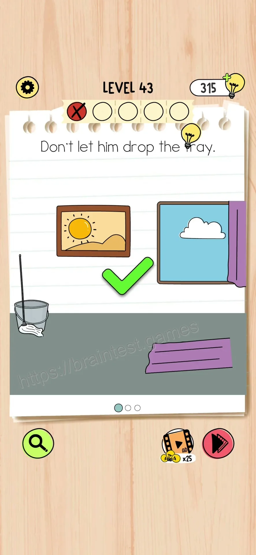 Brain Test 5 Level 43 Step 1 image 2