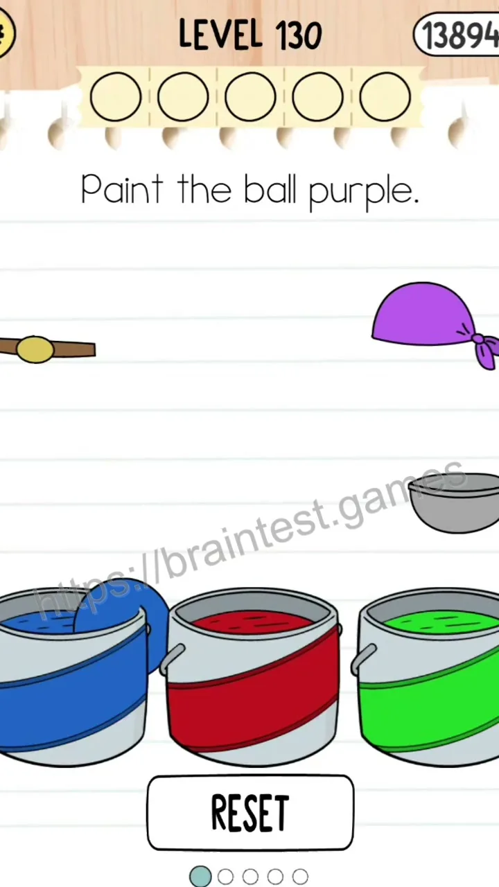 Brain Test 5 Level 130 Step 1 image 1