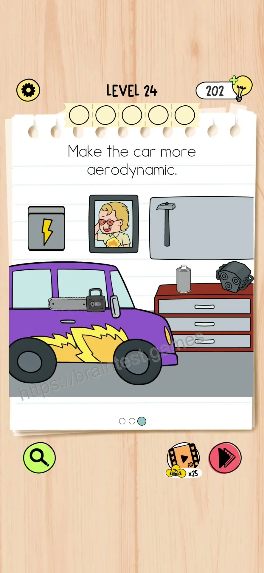 Brain Test 5 Level 24 Step 3 image 1