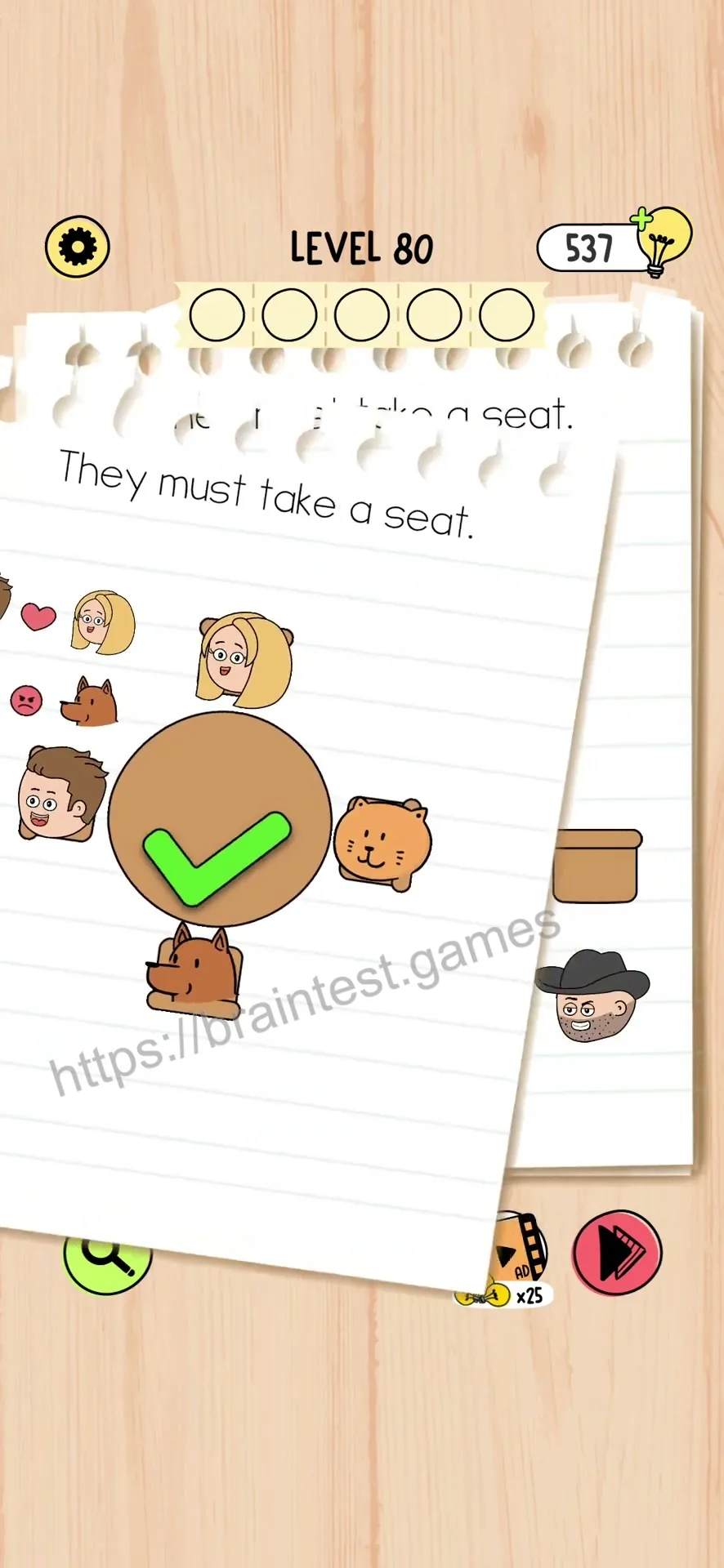Brain Test 5 Level 80 Step 2 image 2