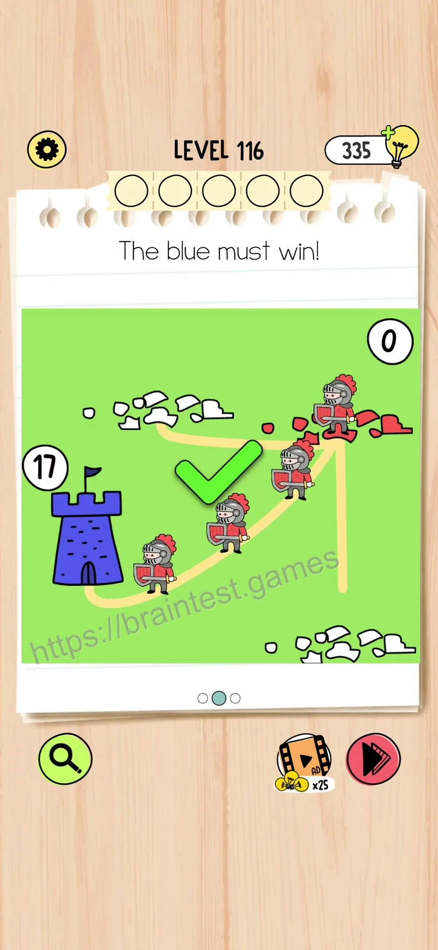 Brain Test 5 Level 116 Step 2 image 2