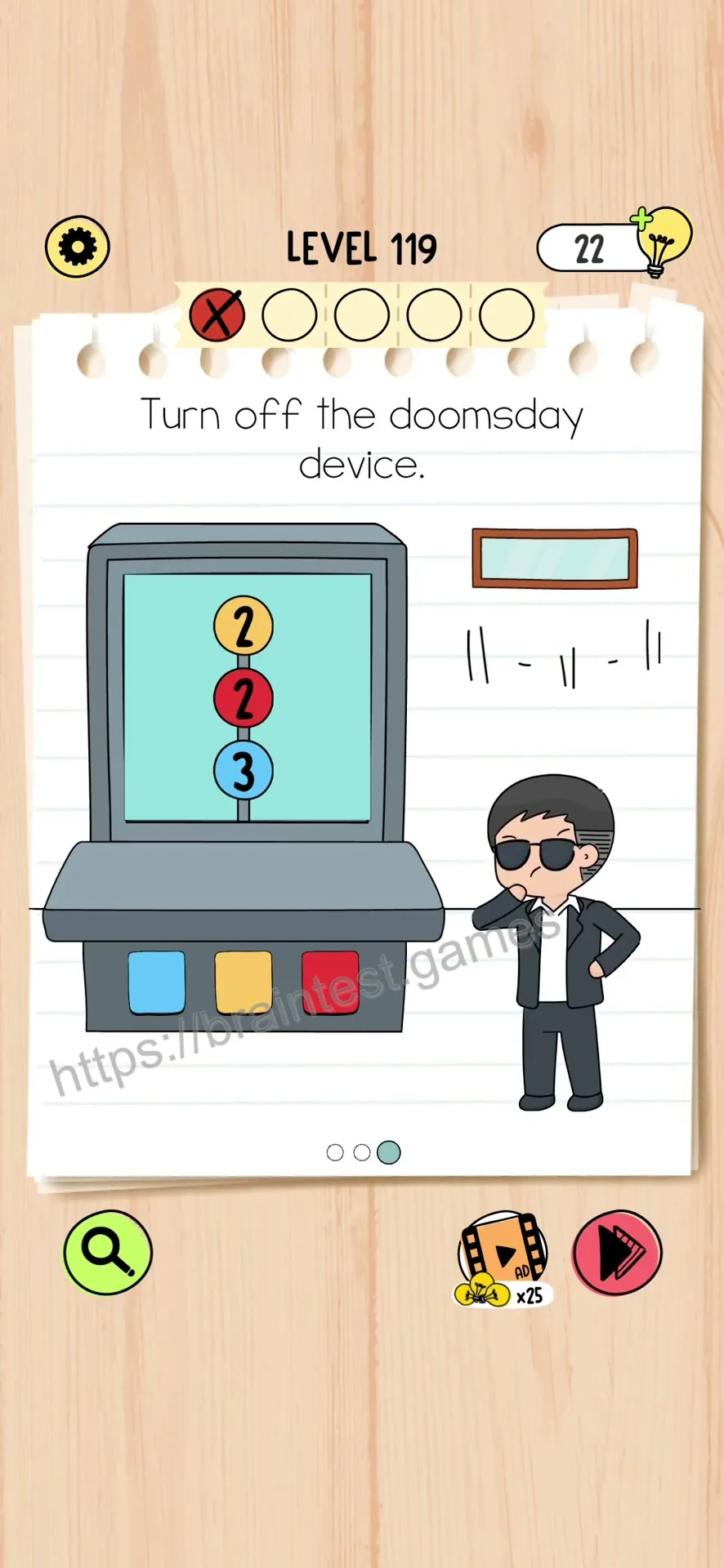 Brain Test 5 Level 119 Step 3 image 1