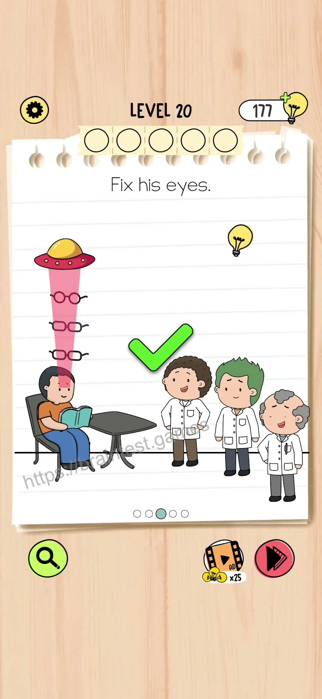 Brain Test 5 Level 20 Step 3 image 2