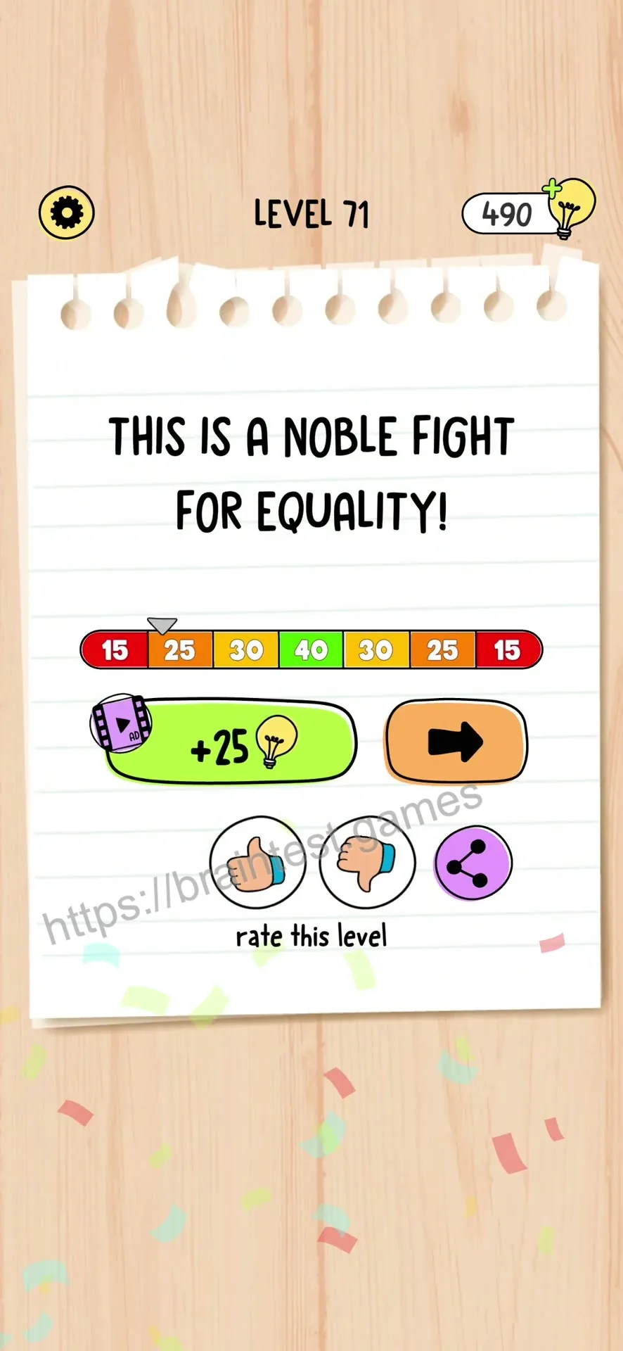Brain Test 5 Level 71 Step 3 image 2
