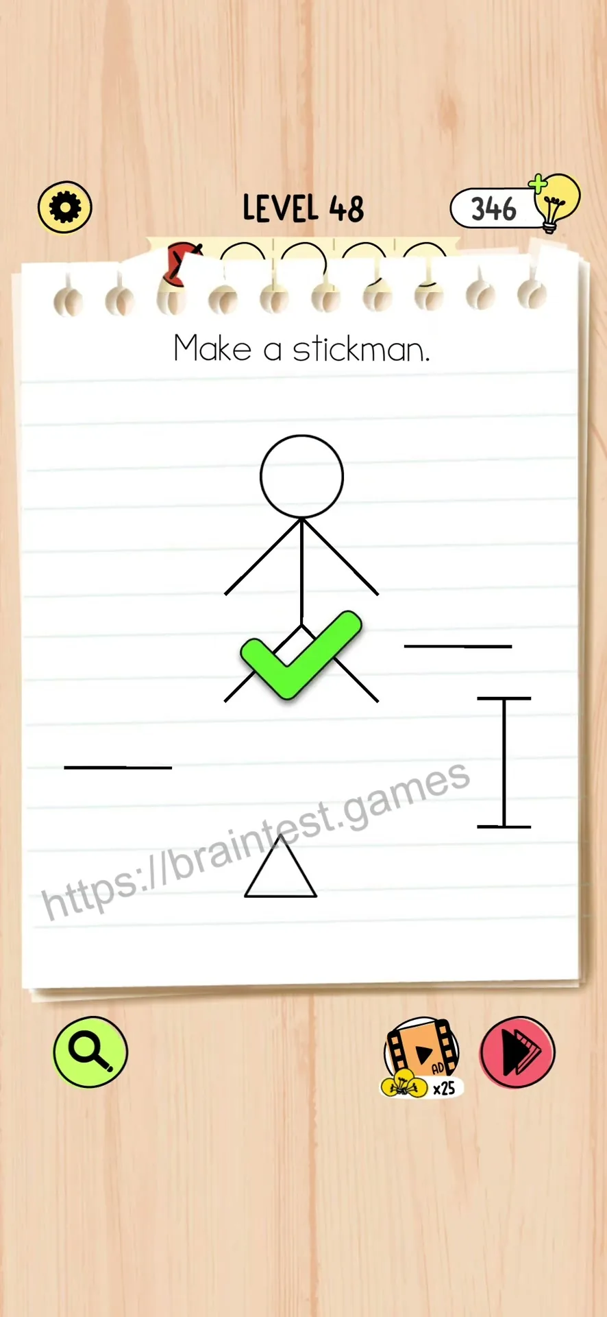 Brain Test 5 Level 48 Step 1 image 2
