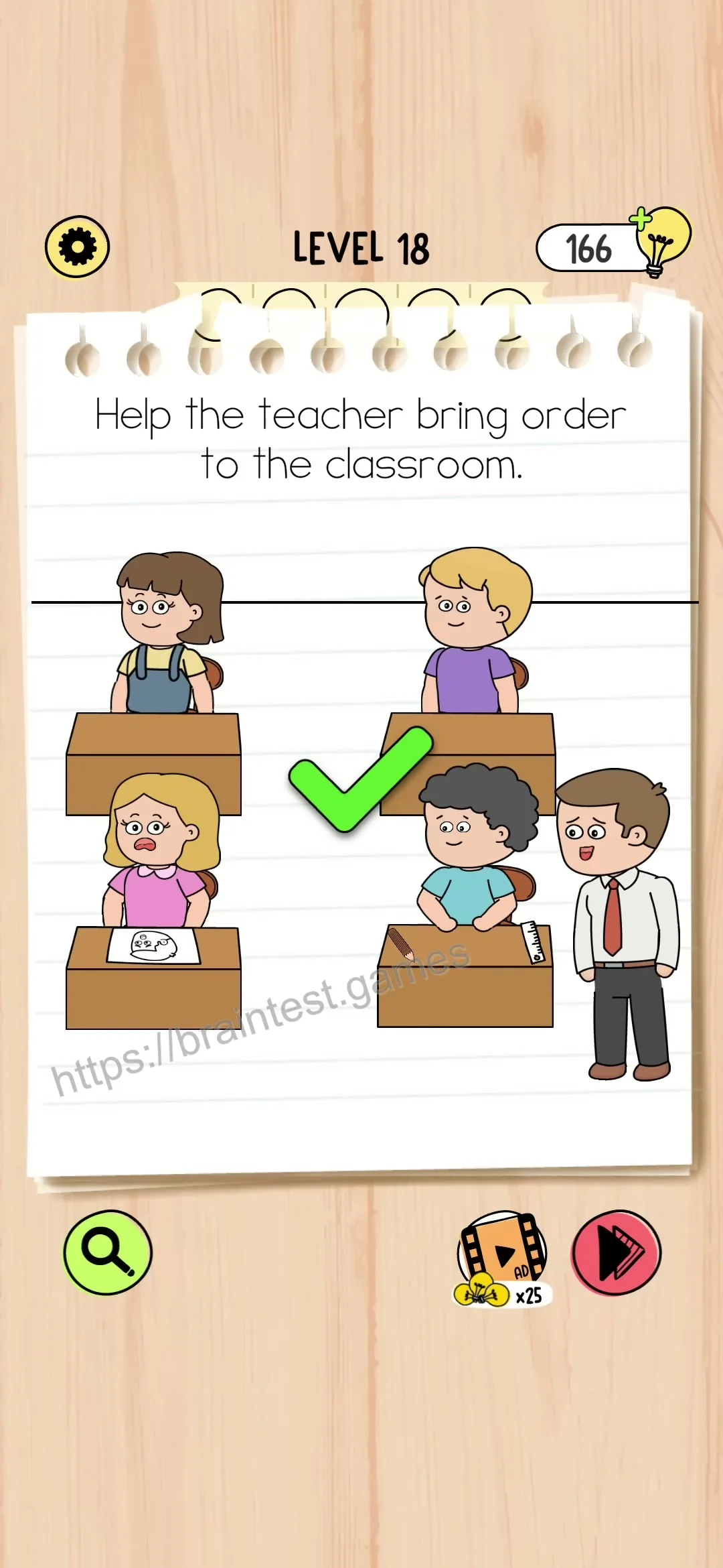 Brain Test 5 Level 18 Step 1 image 2