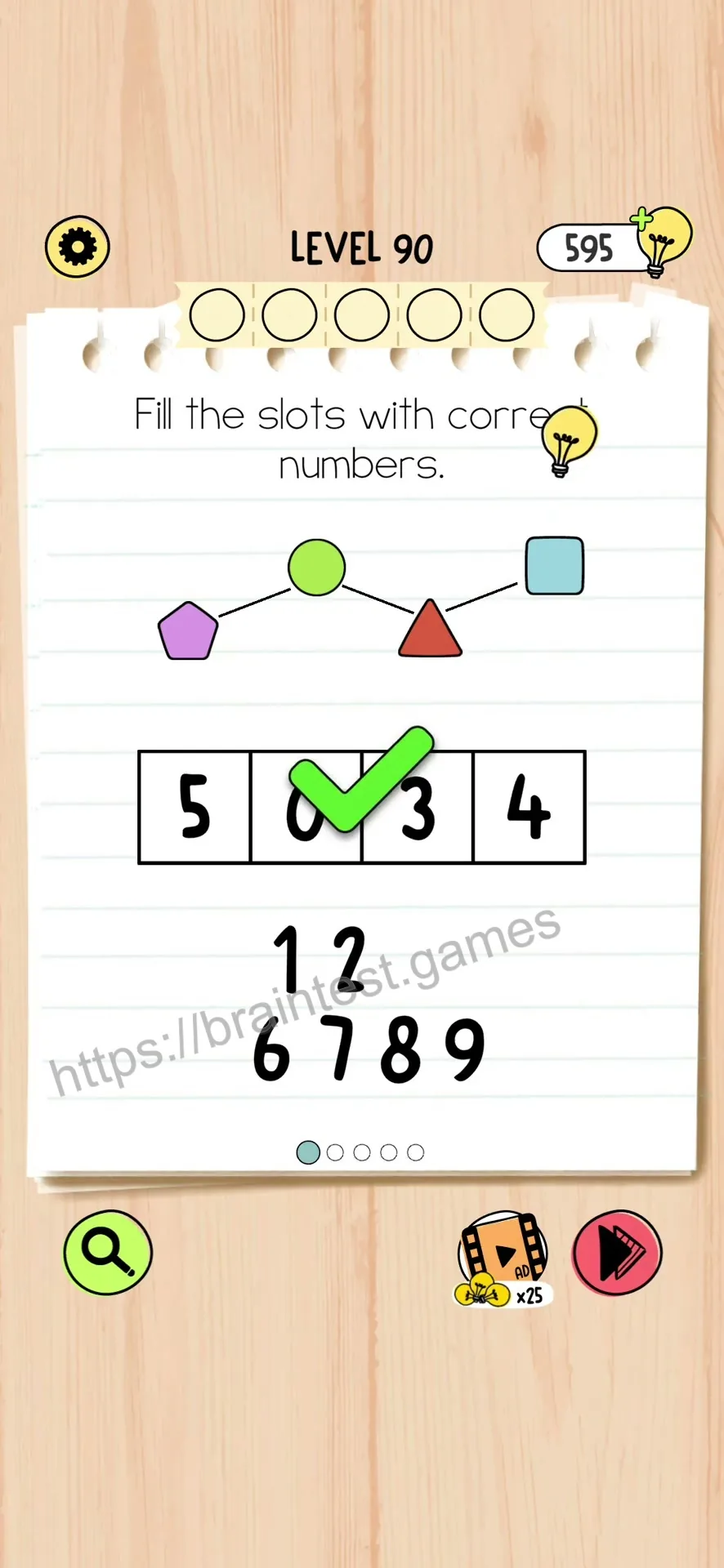 Brain Test 5 Level 90 Step 1 image 2