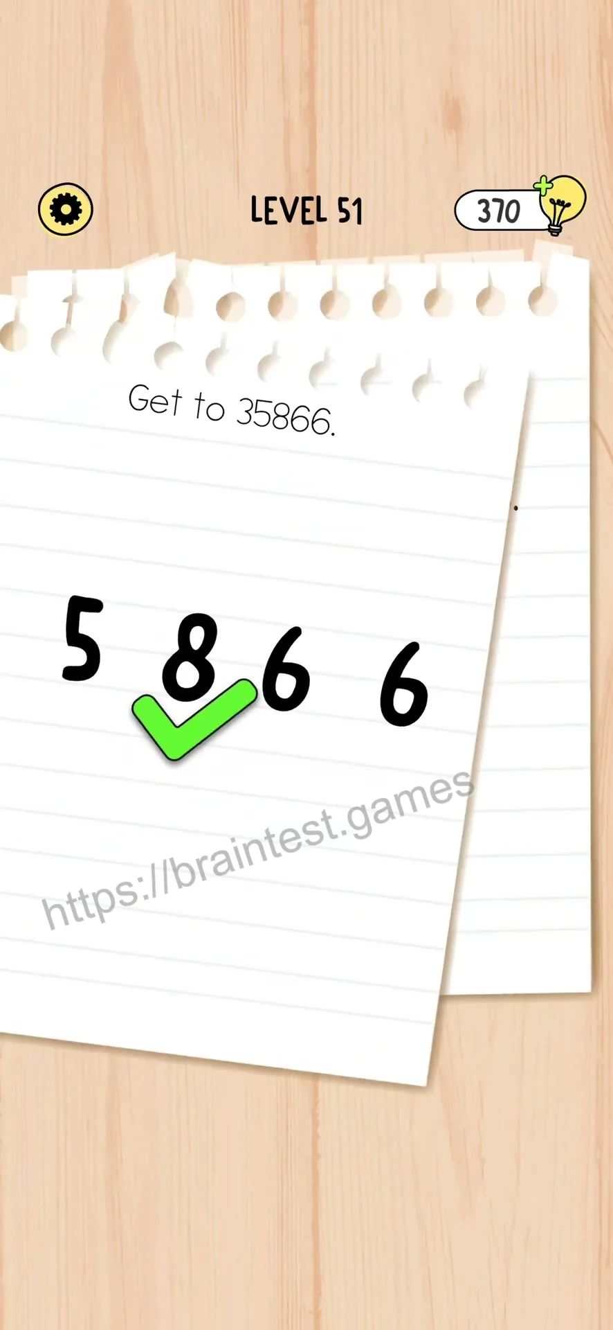 Brain Test 5 Level 51 Step 3 image 2