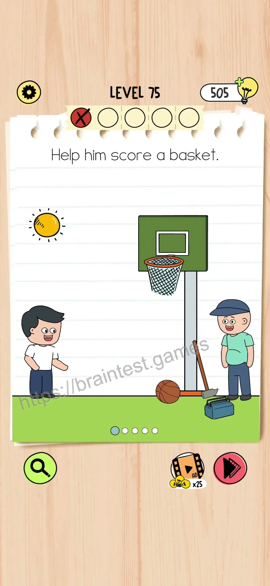 Brain Test Level 75