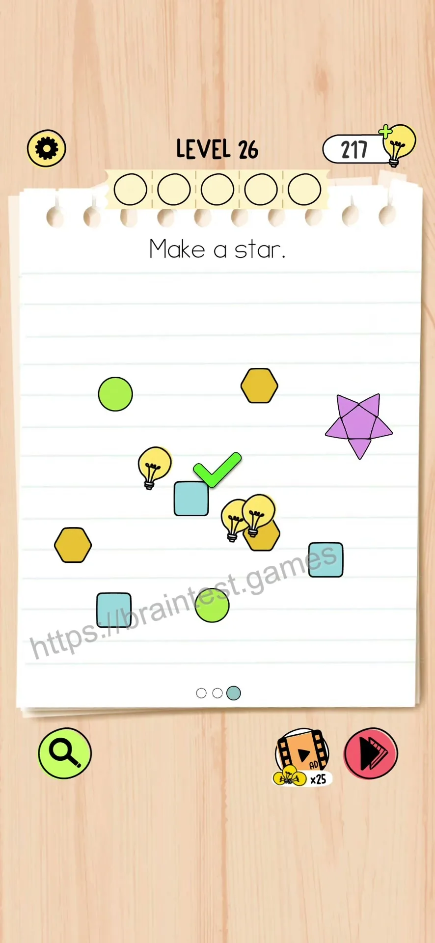 Brain Test 5 Level 26 Step 3 image 1