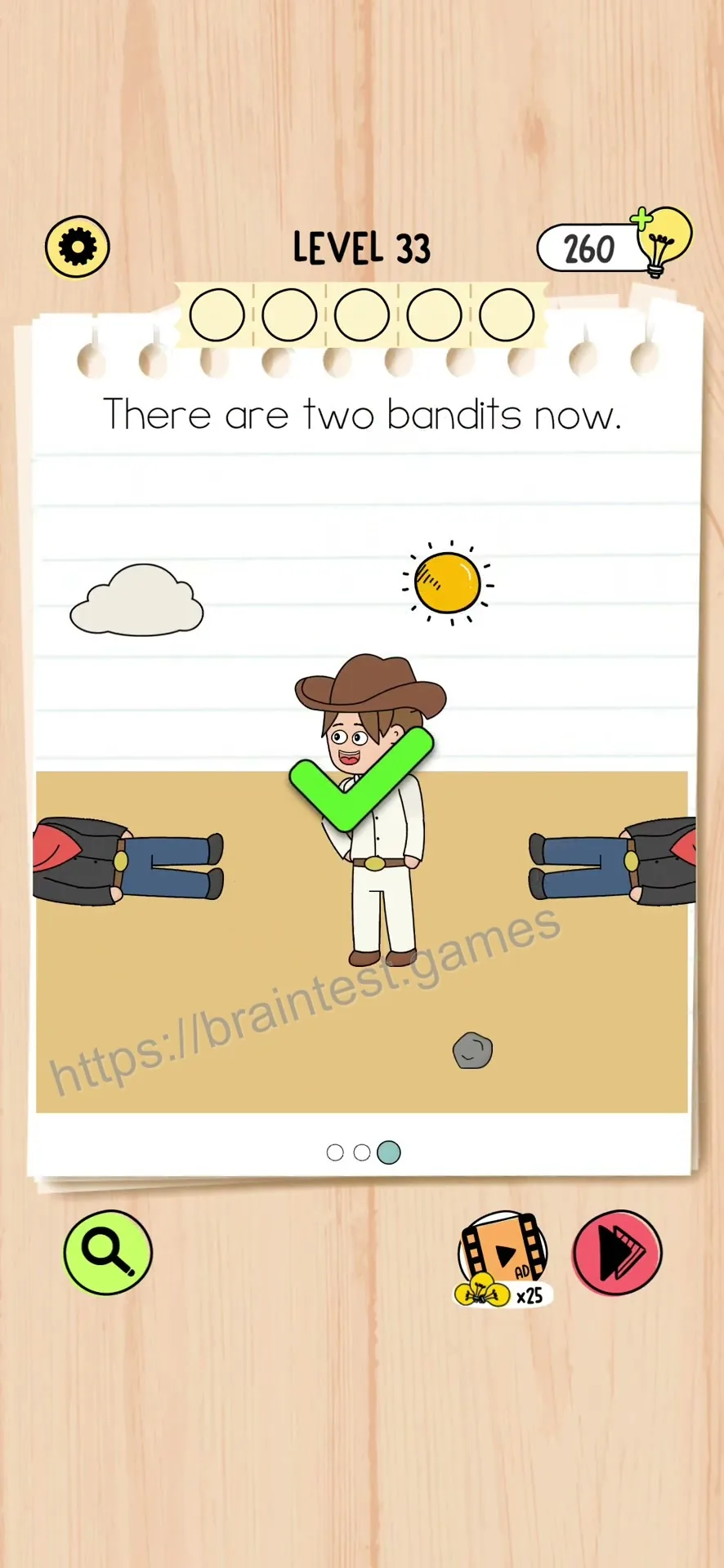 Brain Test 5 Level 33 Step 3 image 2