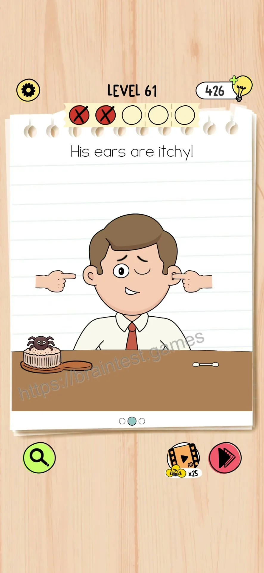 Brain Test 5 Level 61 Step 2 image 1