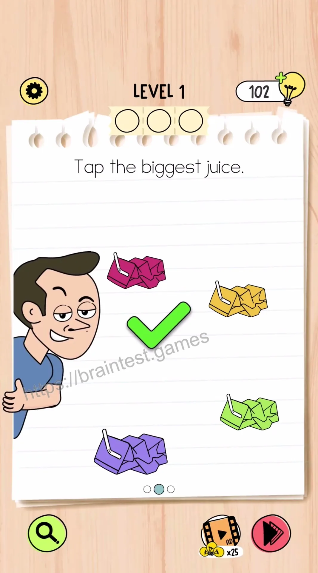 Brain Test 5 Level 1 Step 2 image 2
