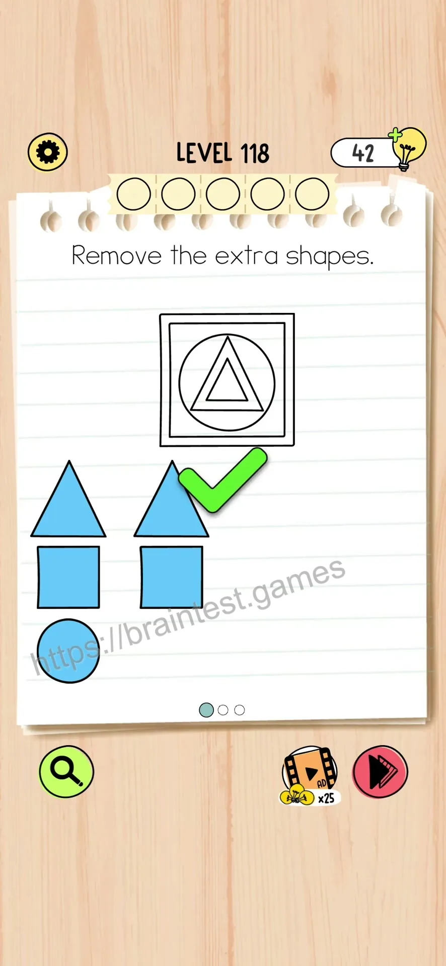 Brain Test 5 Level 118 Step 1 image 2