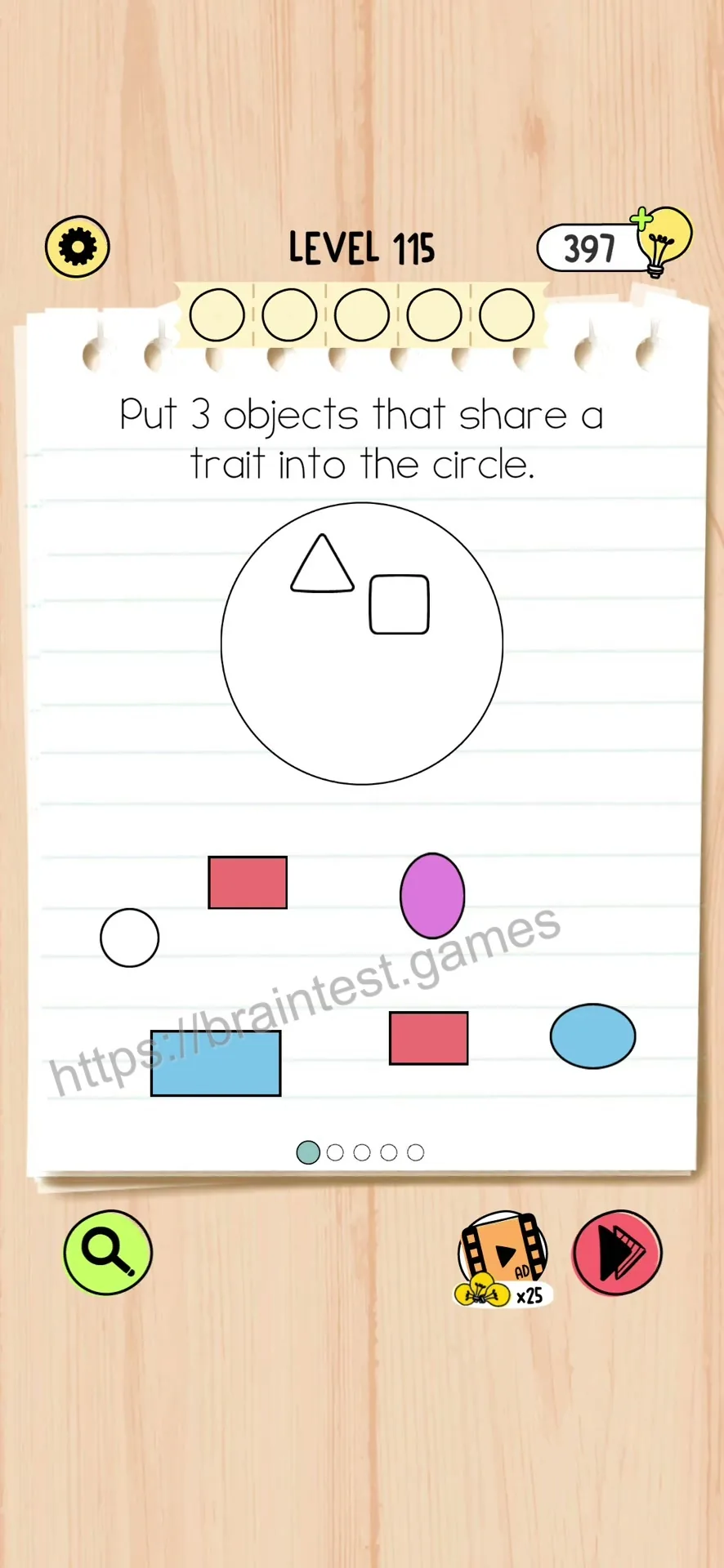 Brain Test Level 115