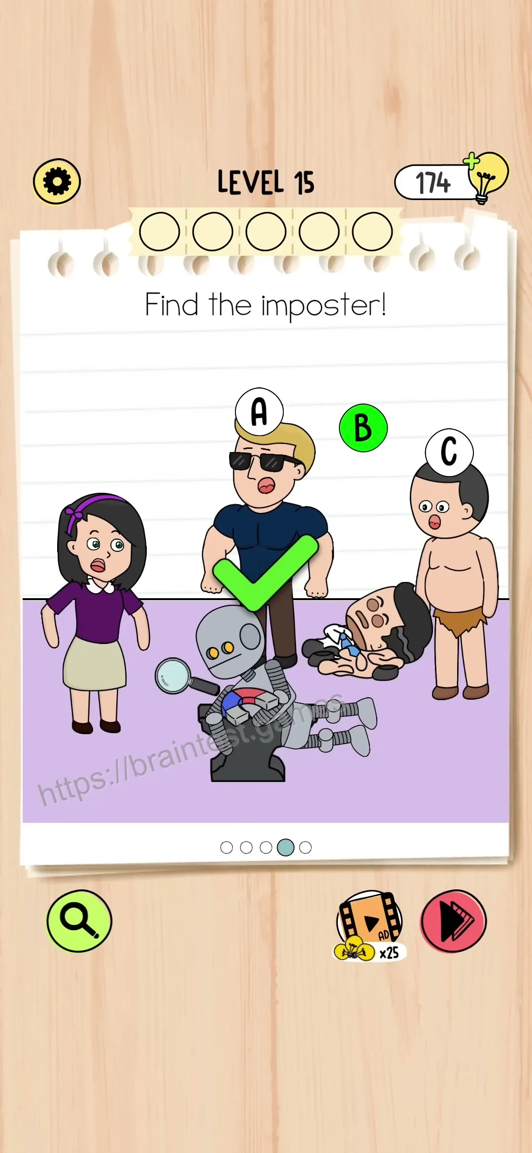Brain Test 5 Level 15 Step 4 image 2