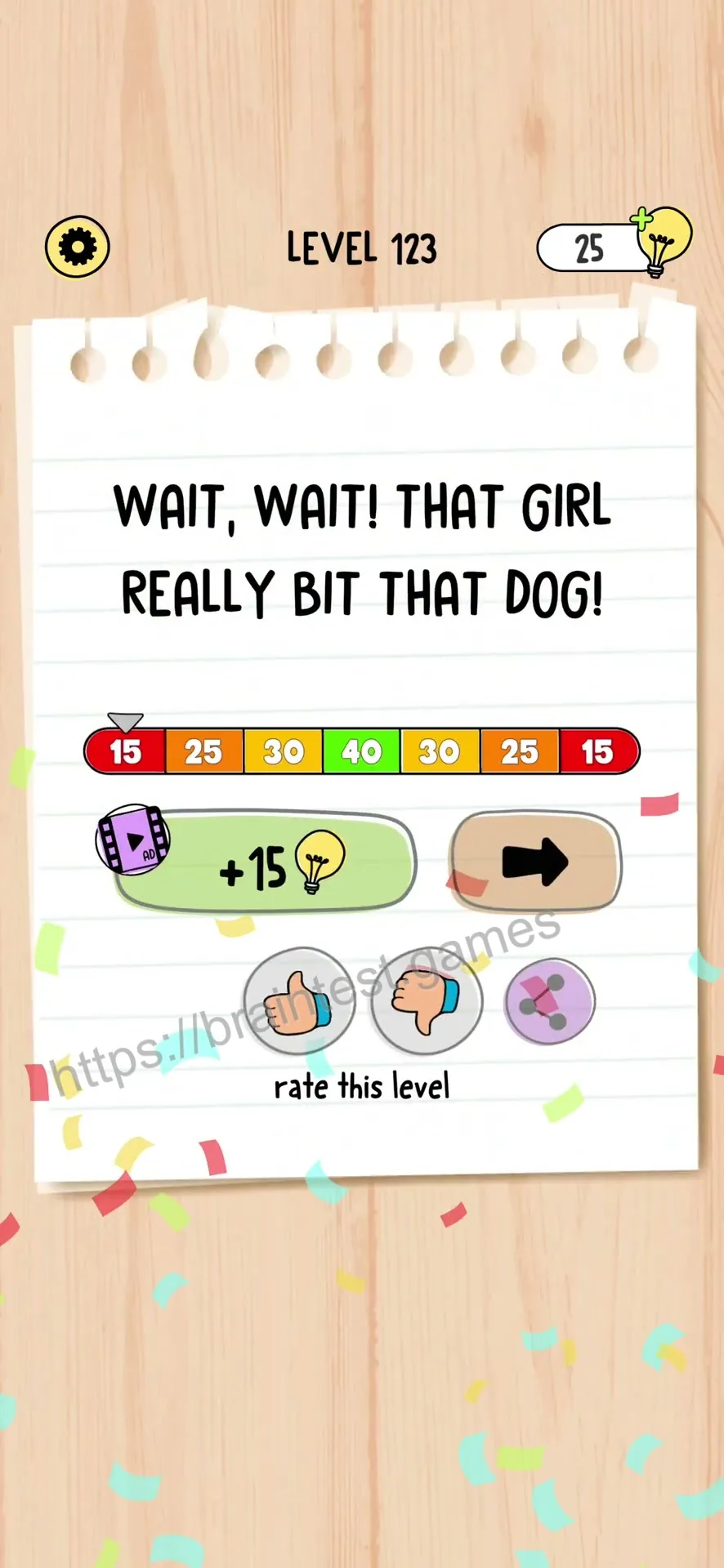 Brain Test 5 Level 123 Step 2 image 1