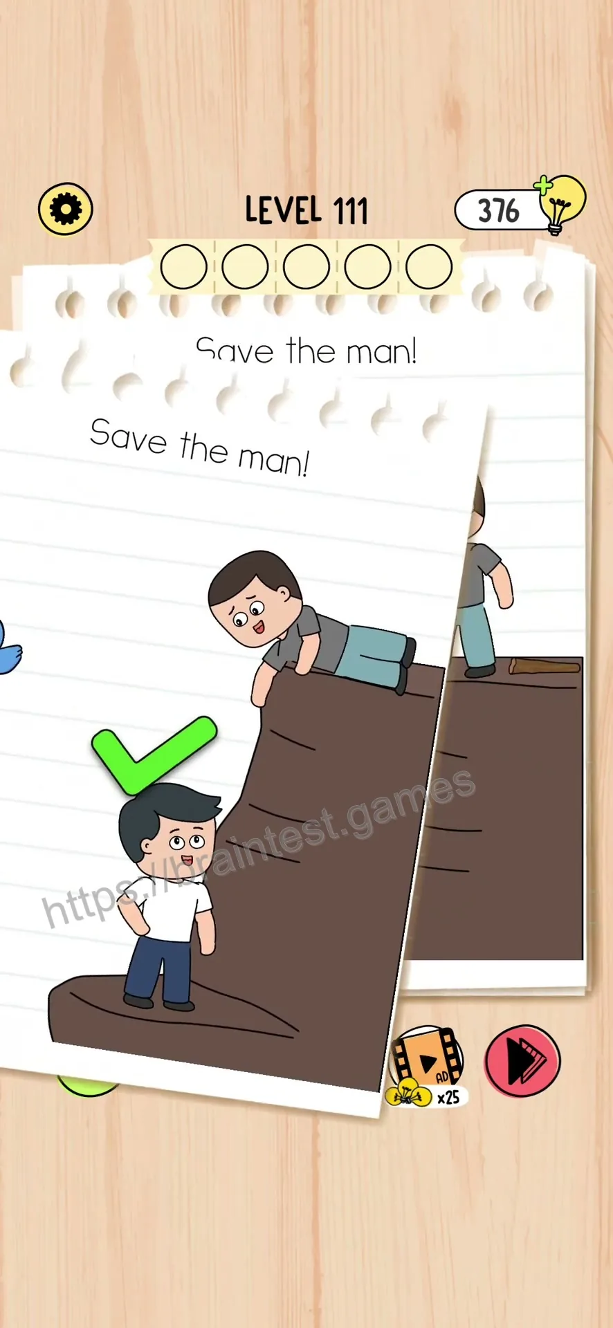Brain Test 5 Level 111 Step 1 image 2