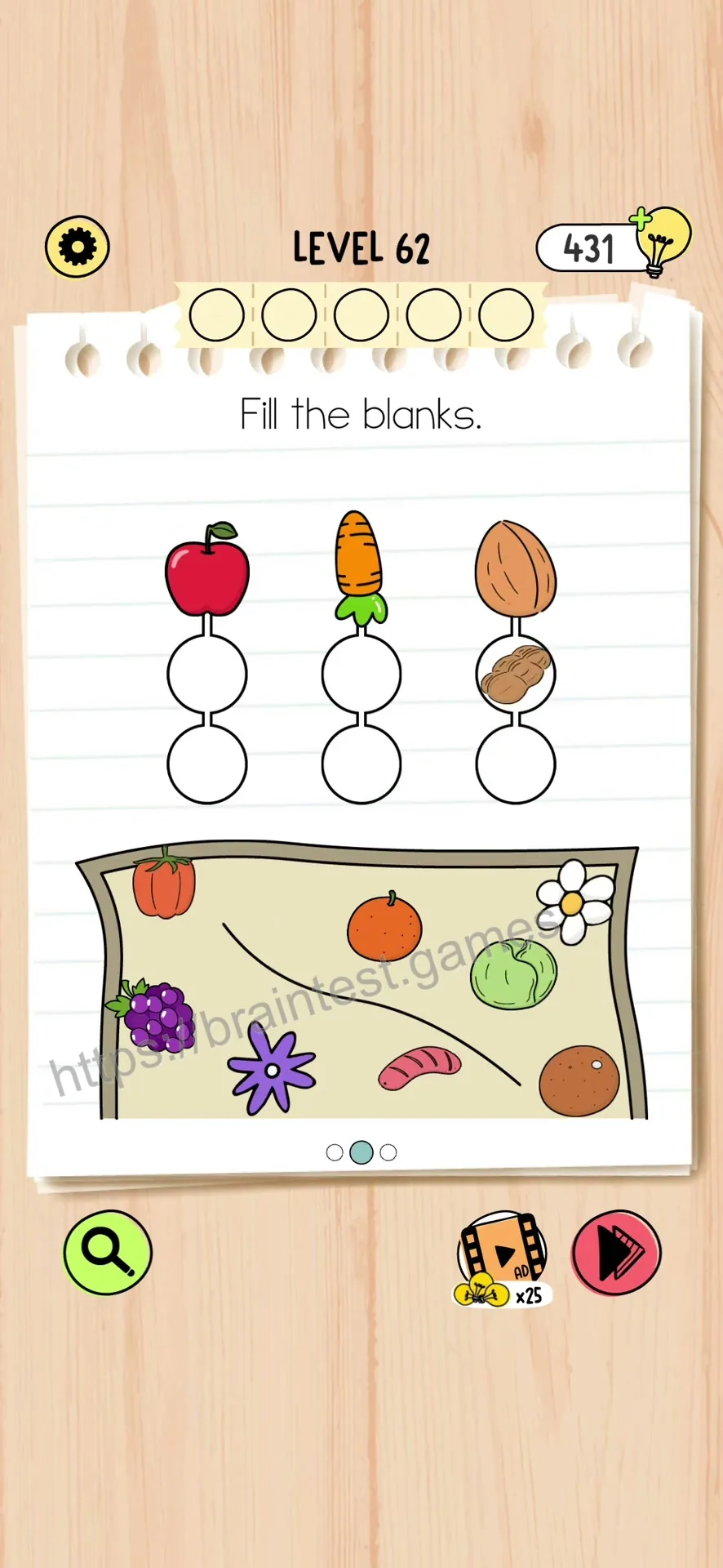 Brain Test 5 Level 62 Step 2 image 1
