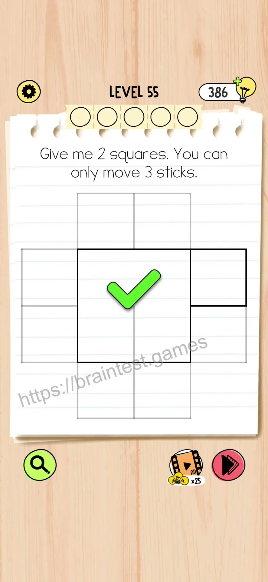 Brain Test 5 Level 55 Step 1 image 2