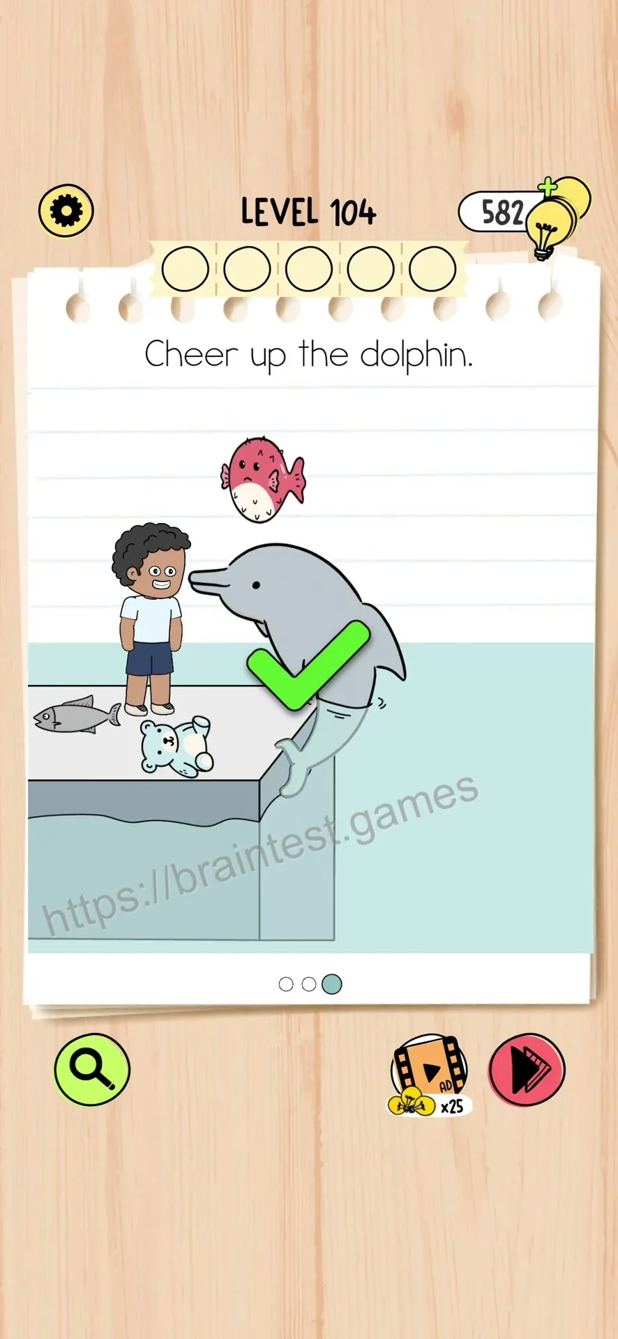 Brain Test 5 Level 104 Step 3 image 2