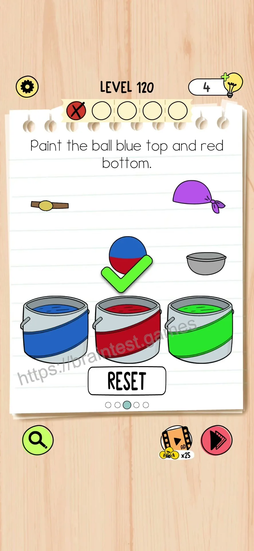Brain Test 5 Level 120 Step 3 image 2