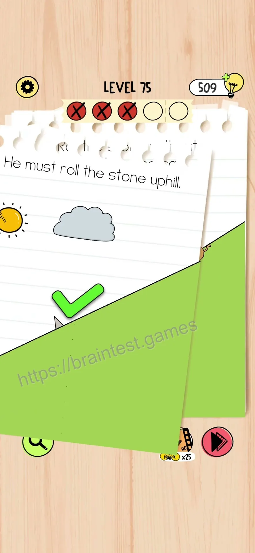 Brain Test 5 Level 75 Step 4 image 2