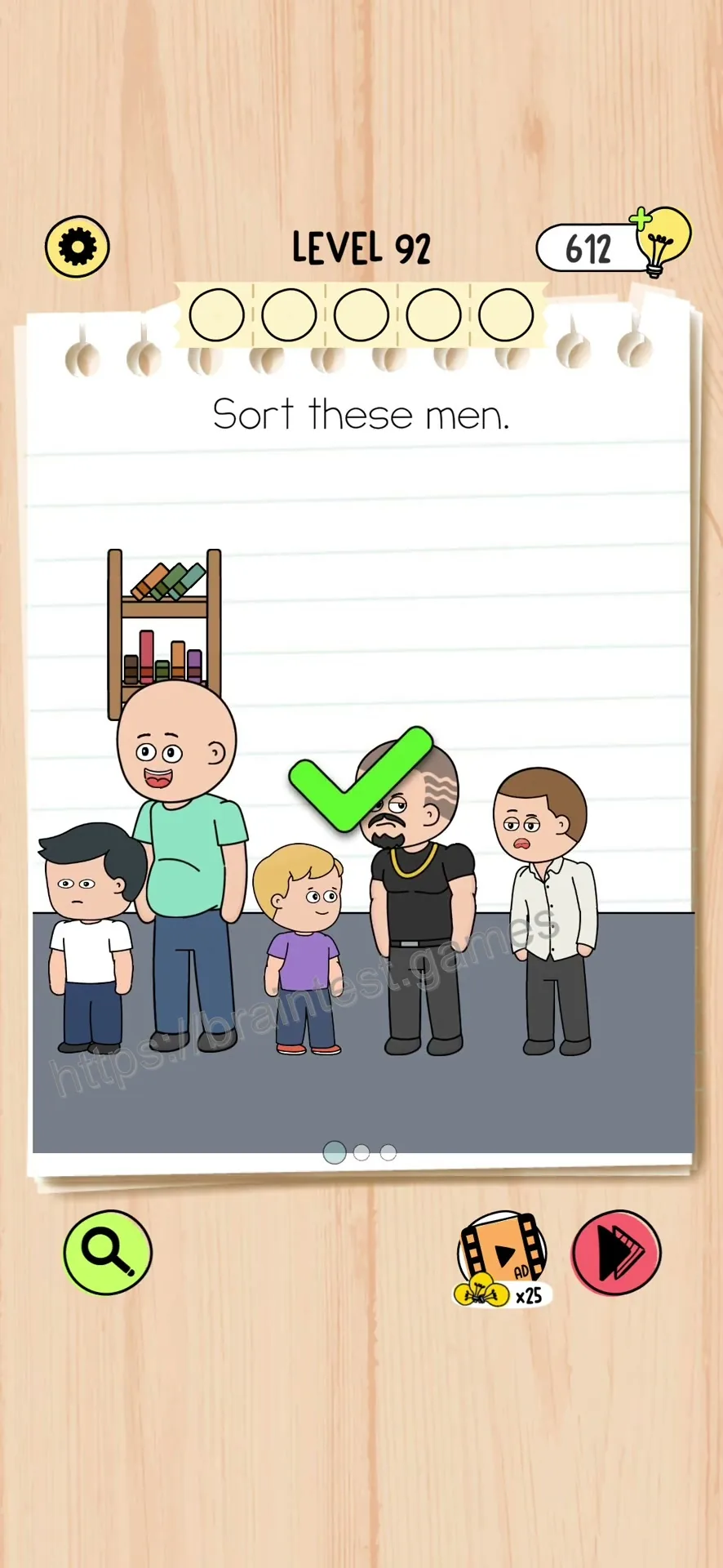 Brain Test 5 Level 92 Step 1 image 2