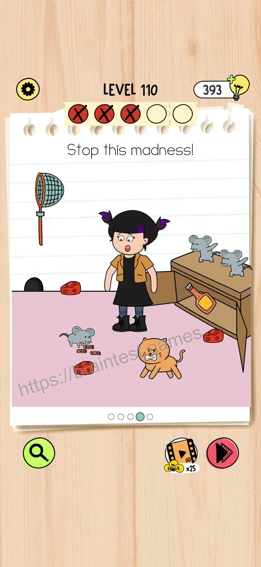 Brain Test 5 Level 110 Step 4 image 1