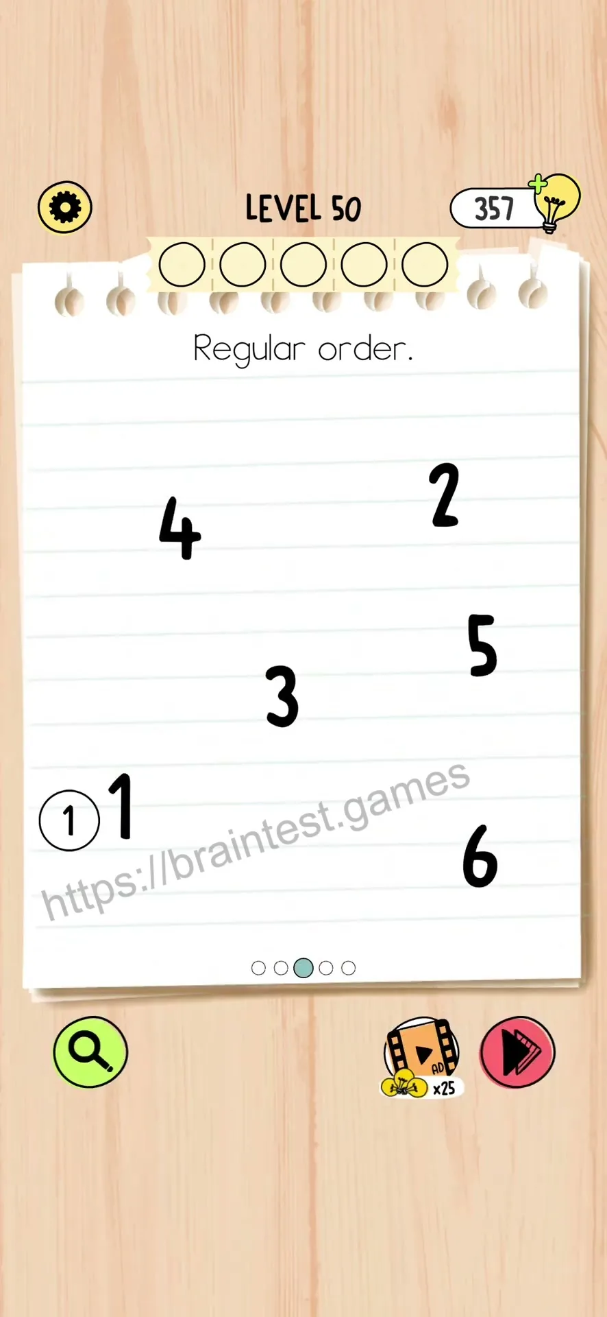 Brain Test 5 Level 50 Step 3 image 1
