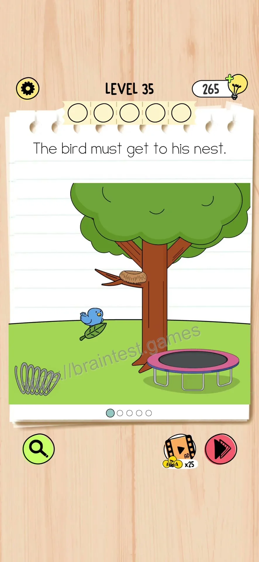 Brain Test 5 Level 35 Step 1 image 1