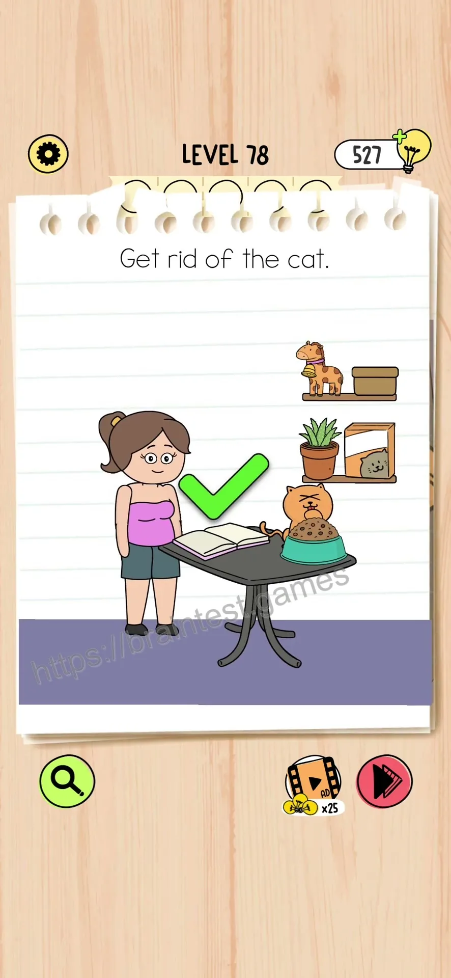 Brain Test 5 Level 78 Step 2 image 2