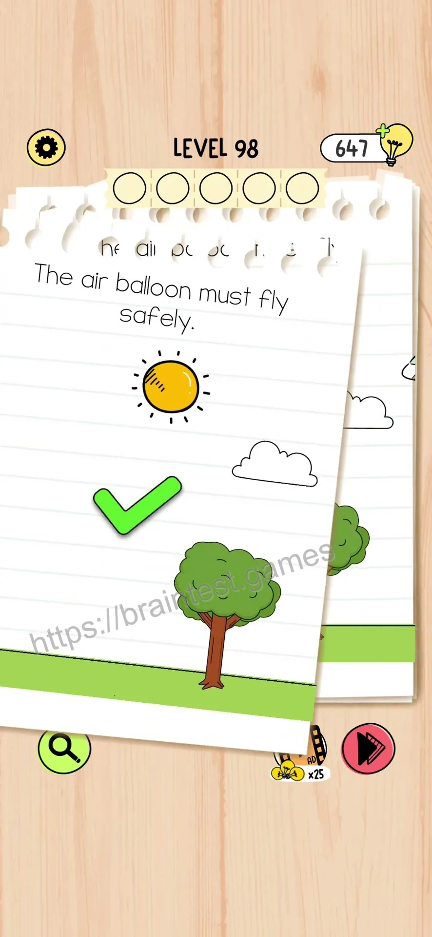 Brain Test 5 Level 98 Step 1 image 2