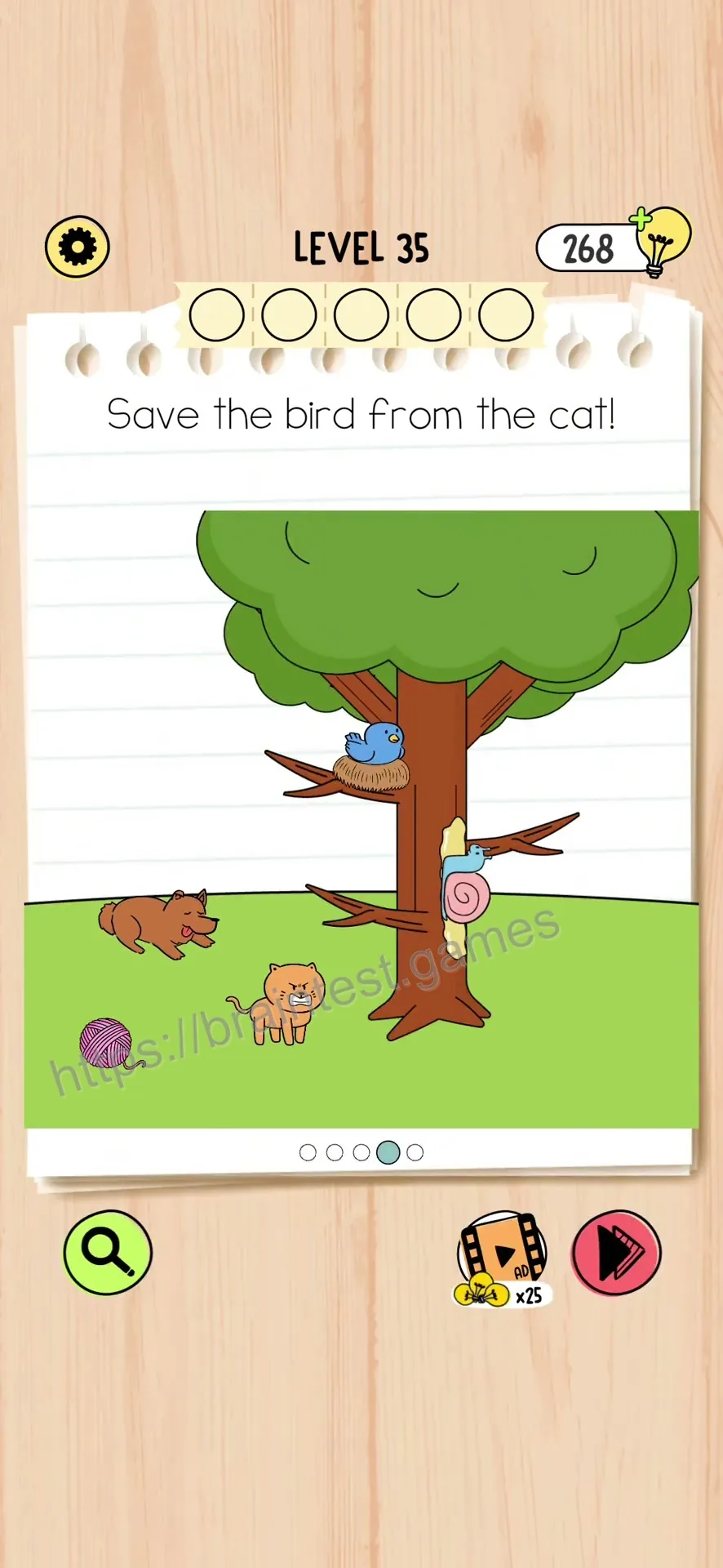 Brain Test 5 Level 35 Step 4 image 1