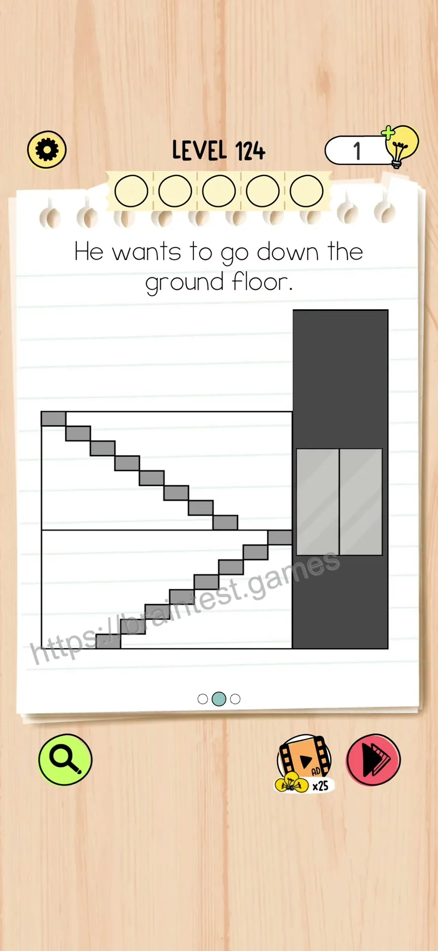 Brain Test 5 Level 124 Step 2 image 1